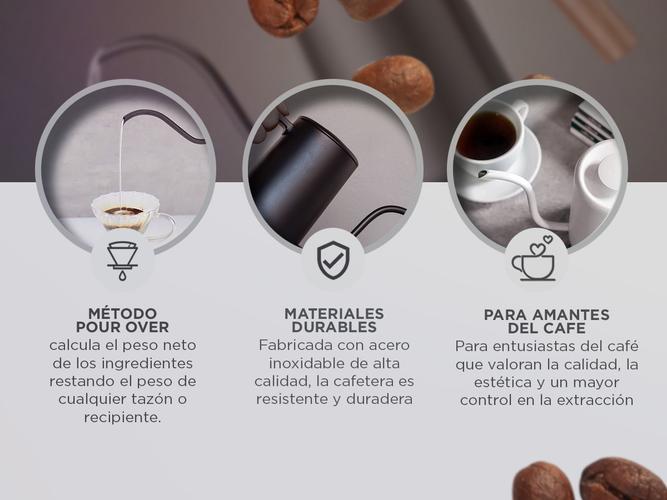 Cafetera Manual Timemore Mango de Manera 600ml - 3