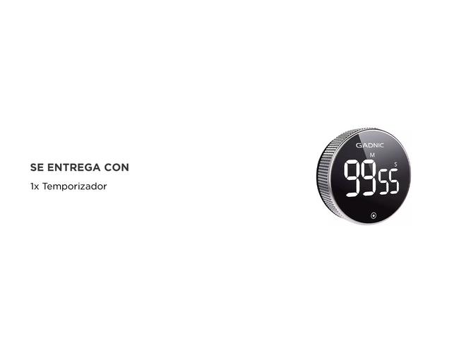 Temporizador Gadnic con Pantalla LED Digital - 4