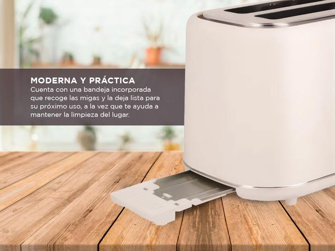 Tostadora Eléctrica Atma 700W TO20WP Blanca - 3