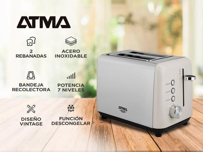 Tostadora Vintage 1930 Ranuras Anchas Atma - 1