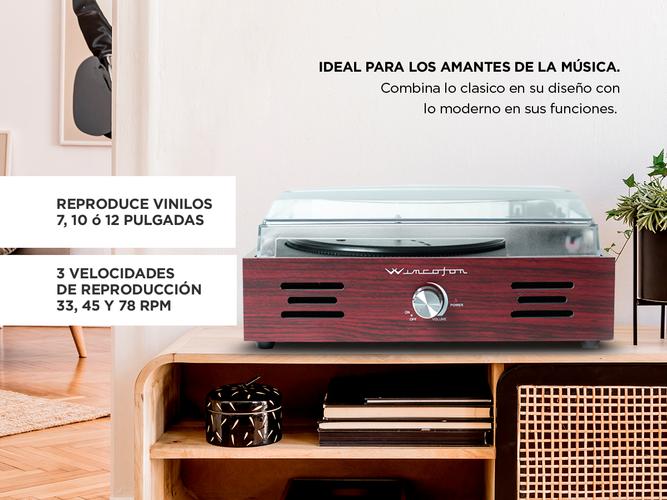 Tocadiscos Winco W408 Vinilo Wincofon Vintage - 2