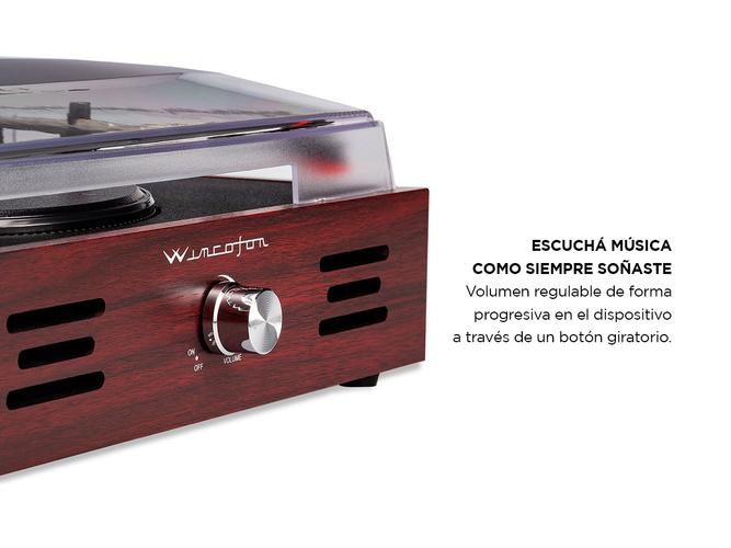 Tocadiscos Winco W408 Vinilo Wincofon Vintage - 3