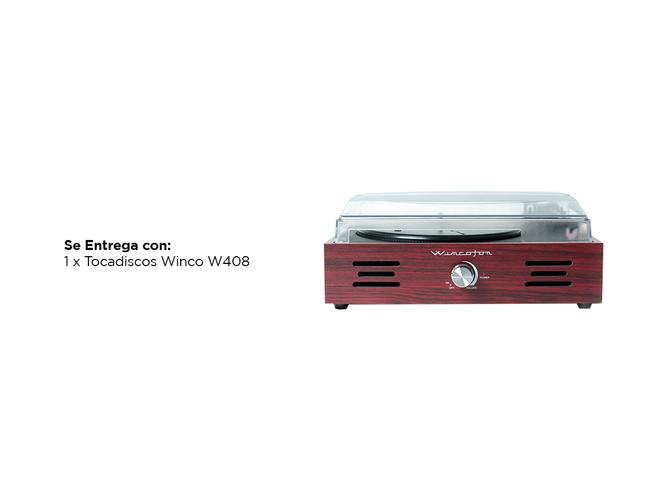 Tocadiscos Winco W408 Vinilo Wincofon Vintage - 5
