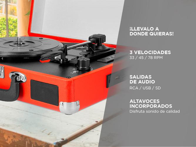Tocadiscos Winco W406 Vinilo Wincofon - 2