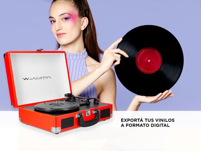 Tocadiscos Winco W406 Vinilo Wincofon - 3