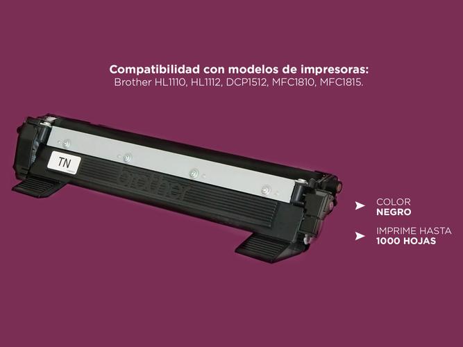 Toner Brother Original Tn1060 Hl1212w/1200 Mfc1815 Dcp 1617w - 2