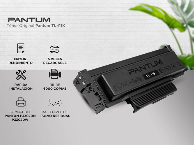 Toner Pantum Tl411x Original P/ P3302dn P3302dw - 1