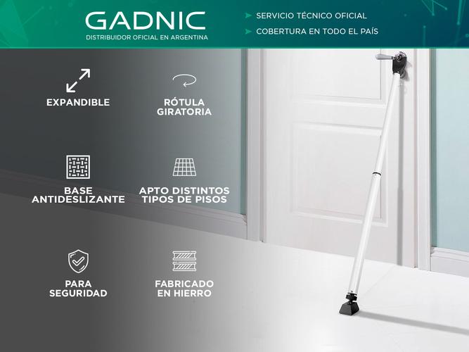 Tope Columna de Soporte y Traba de Puerta Gadnic Barra de Seguridad - 1