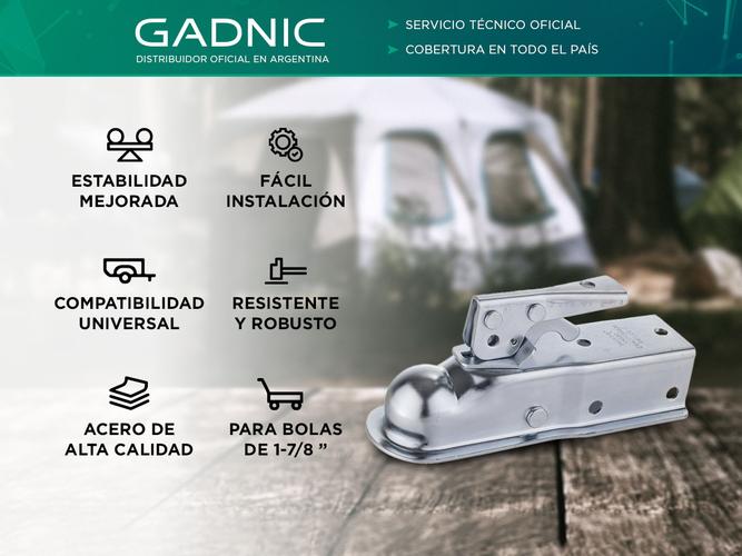 Tortuga de Enganche Gadnic para trailer 1-78 ” - 1