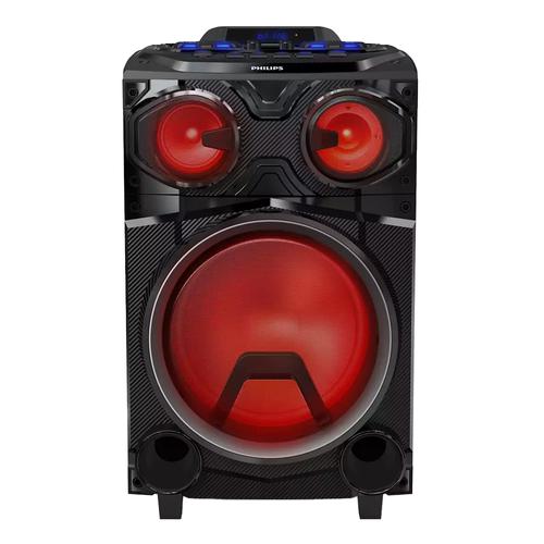 Torre De Sonido Philips Inalambrico Bluetooth Usb Led Karaoke - 0