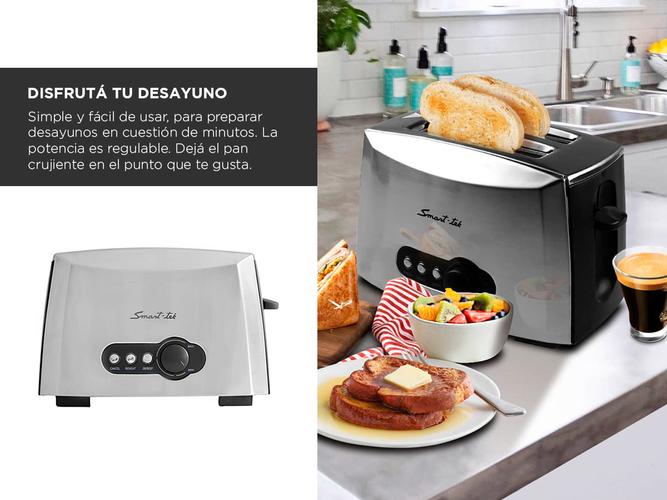 Tostadora Smart-Tek Steel Series SD2031 inoxidable - 2