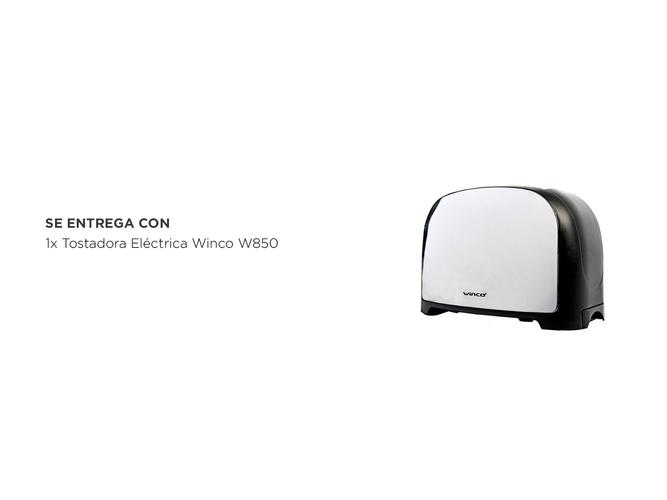 Tostadora Electrica Winco W850 Función Descongelar 7 Niveles - 4
