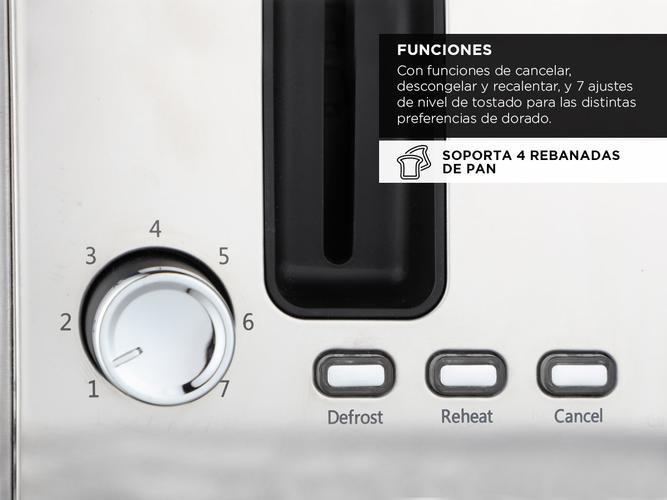 Tostadora Gadnic 7 Posiciones con Luz LED - 2