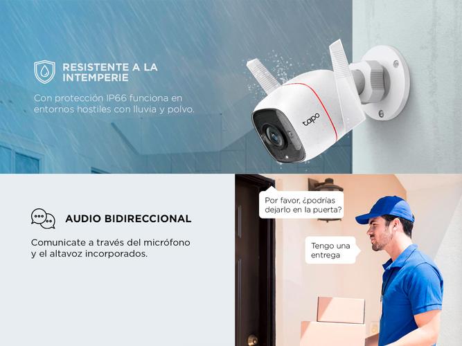 Cámara Wi-Fi de Seguridad para Exteriores Tapo C310 - 3