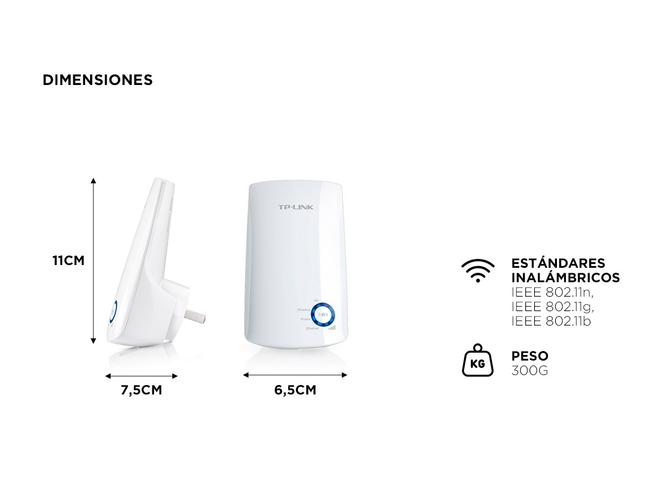 Kit x2 Extensor de Rango Inalámbrico TP Link TL-WA850RE - 4