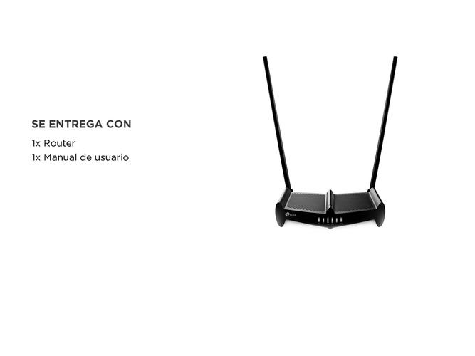 Router TP-LINK TL-WR841HP Wifi 300Mbps 2Ant Hi Power TL-WR841HP  - 5