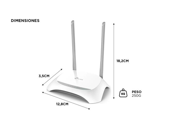 TL-WR850N WISP Router Wi 300Mbps TL-WR850NWISP - 4