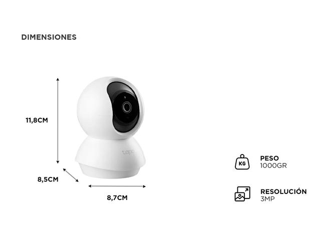 Cámara de seguridad TP-LINK TAPO C210 IP  - 4