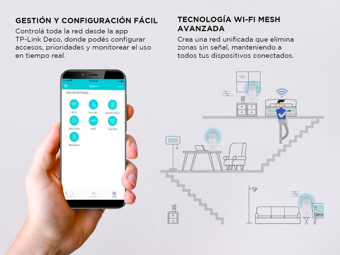 TP-LINK Access point TP-Link Deco E4 blanco 3 Unidades - 3