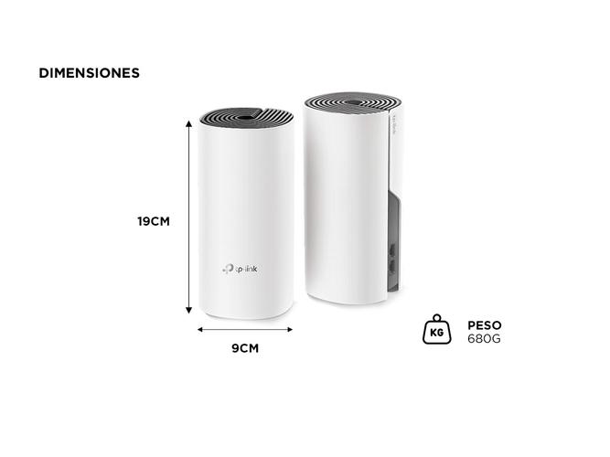 TP-LINK Access point TP-Link Deco E4 blanco 3 Unidades - 4