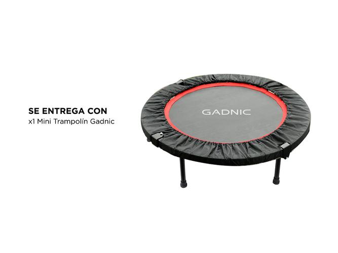 Mini Trampolin Gadnic Profesional Gimnasia 32 Steps + Funda  - 6