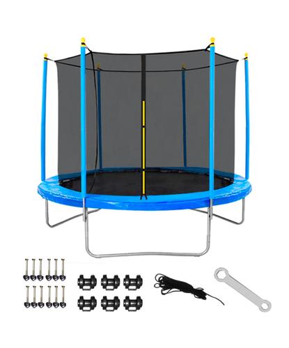 Cama Elástica Gadnic T8FT 2,45 mts con Red de Seguridad Reforzada  - 6