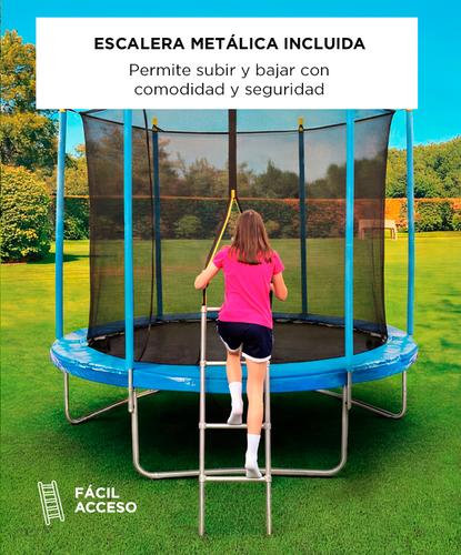 Cama Elástica Gadnic T10FT 306 mts con Red de Seguridad Reforzada Outlet - 2