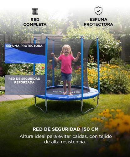 Cama Elástica Gadnic 183 mts con Red de Seguridad - 3