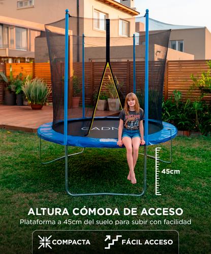 Cama Elastica 6ft Gadnic 182 cm Con Red de Protección - 4