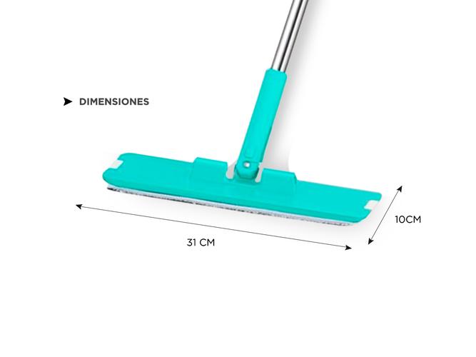 Trapeador Gadnic Washing Mop Mopa Plana Escurridor - 5