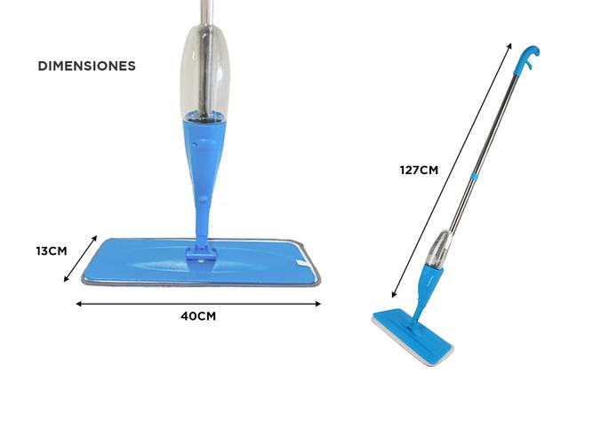 Mopa Gadnic G- Spray Trapeador Microfibra con Rociador - 4