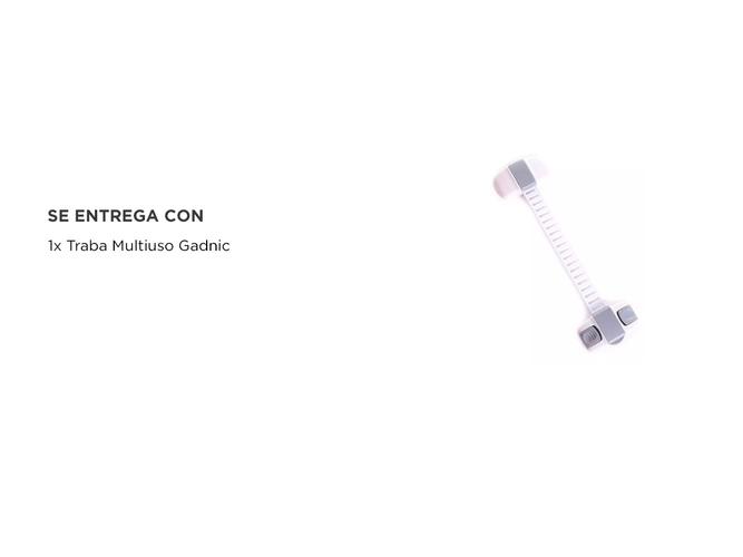 Traba Puertas Multiuso Gadnic Largo Ajustable - 5