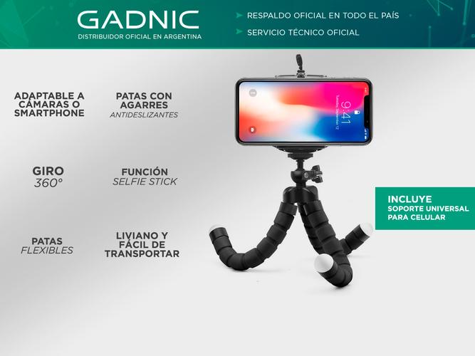 Tripode Celular Araña Con Soporte 17cm - 1