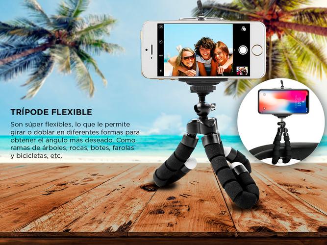 Tripode Celular Araña Con Soporte 17cm - 2