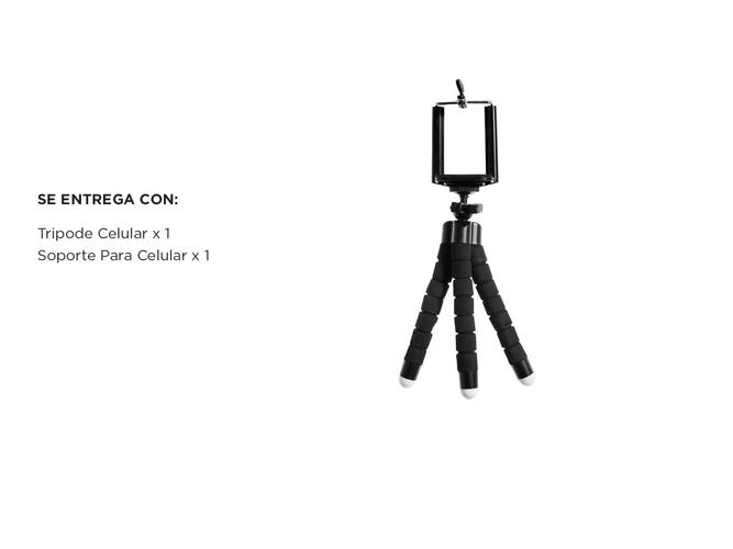 Tripode Celular Araña Con Soporte 17cm - 5