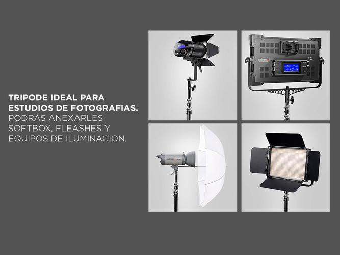 Tripode Gadnic 2,1 mts para Iluminadores - 3