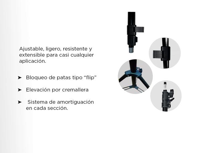 Tripode Gadnic 2,1 mts para Iluminadores - 4