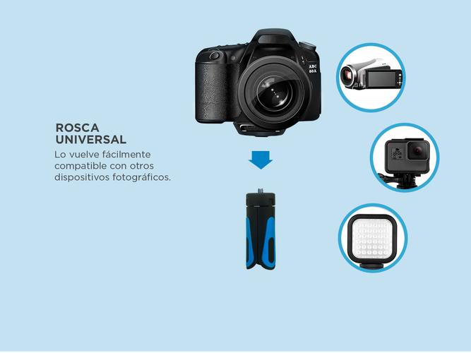  Mini Tripode Para Celular Cámara Rotación 360º Diseño Compacto - 4