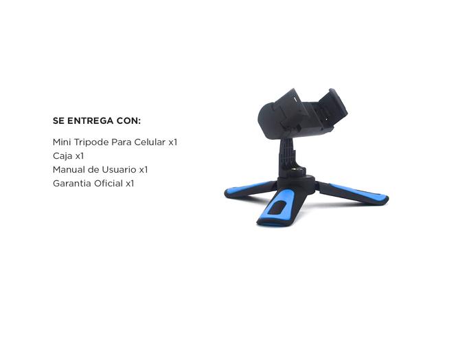  Mini Tripode Para Celular Cámara Rotación 360º Diseño Compacto - 6