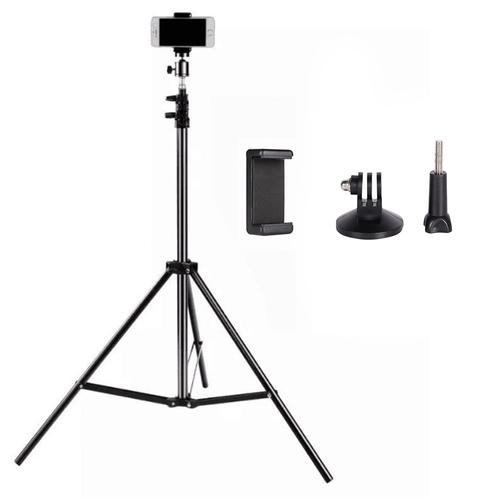 Tripode Profesional Gadnic 2,1 mts c/ Soportes para Celulares, Camaras y Fotografia - 0