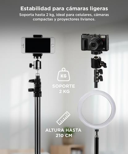 Tripode Profesional Gadnic 21 mts c Soportes para Celulares Camaras y Fotografia - 2