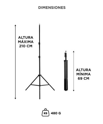 Tripode Profesional Gadnic 21 mts c Soportes para Celulares Camaras y Fotografia - 5