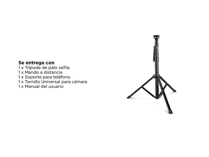 Trípode Extensible Gadnic DAA214 Con Control Remoto Bluetooth - 5