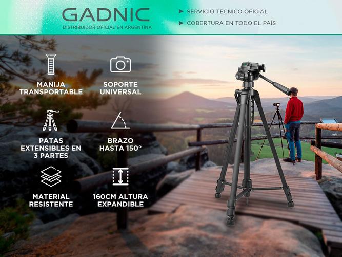 Trípode Profesional Gadnic Para Camara  Usado - 1