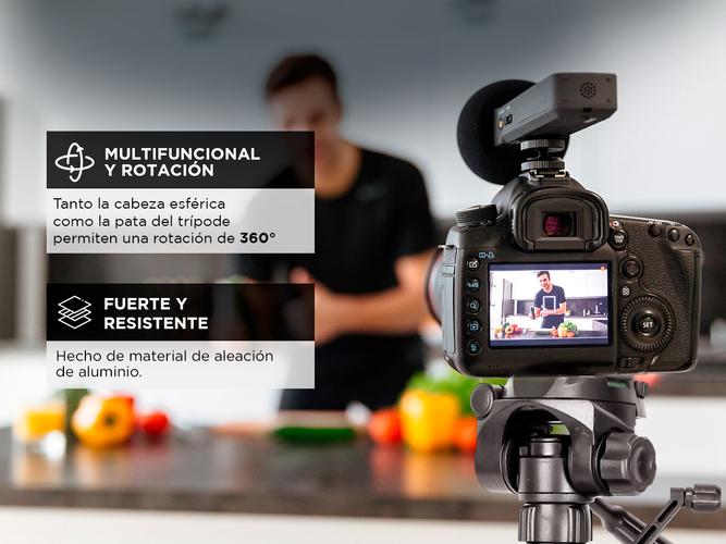 Trípode Profesional Gadnic Para Camara  Usado - 2