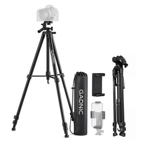 Trípode Gadnic Profesional de Aluminio Regulable 064 a 170mts Hasta 3kg - 0