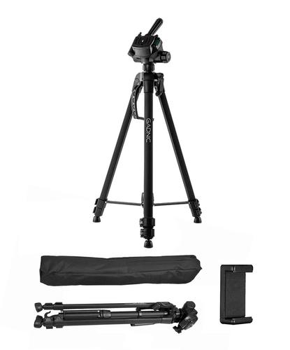 Trípode Gadnic Profesional de Aluminio Regulable 064 a 170mts Hasta 3kg - 6