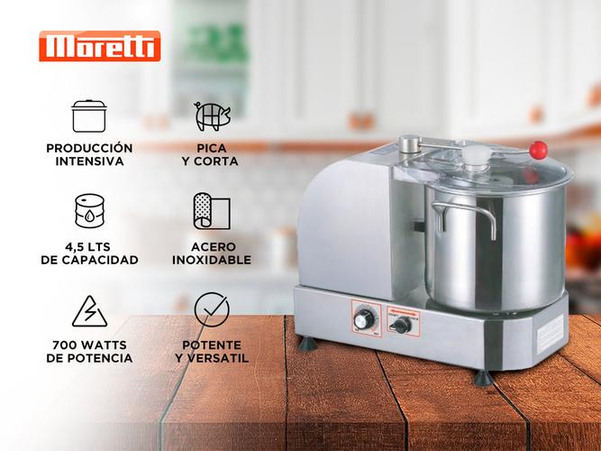 Triturador de Alimentos Moretti Cutter 9 700 Watts - 1