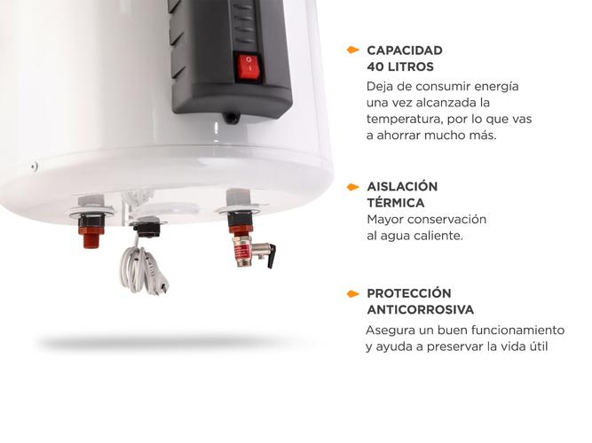 Termotanque Eléctrico BGH 40 Litros Bte-040ec15md - 2