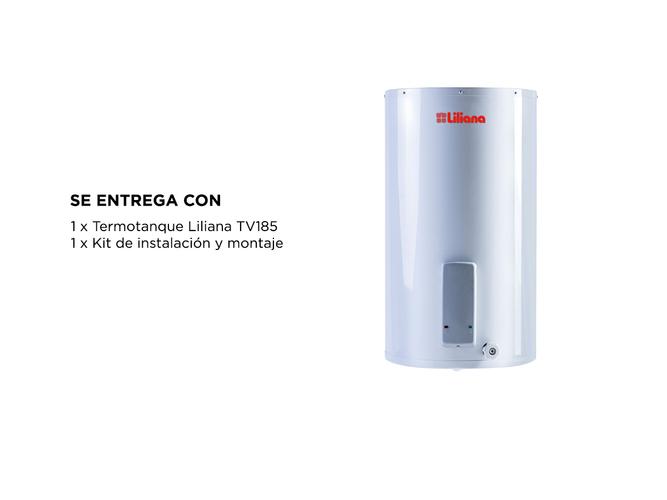 Termotanque Eléctrico Liliana TV185 De Colgar 85Lt Conexión Inferior - 4